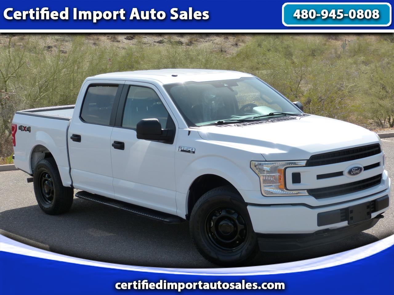 2019 Ford F-150 4WD SuperCrew 145" XLT