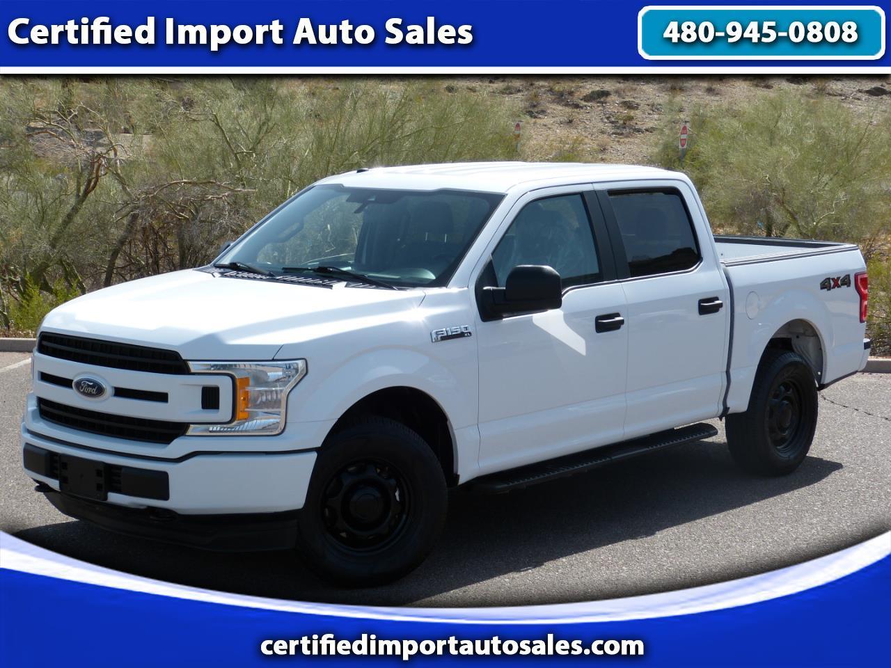 2019 Ford F-150 4WD SuperCrew 145" XLT