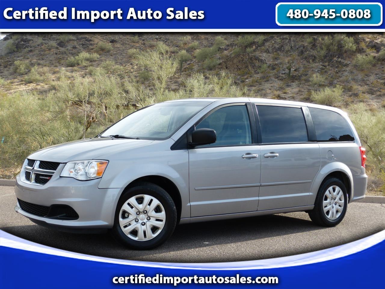 2017 Dodge Grand Caravan SE
