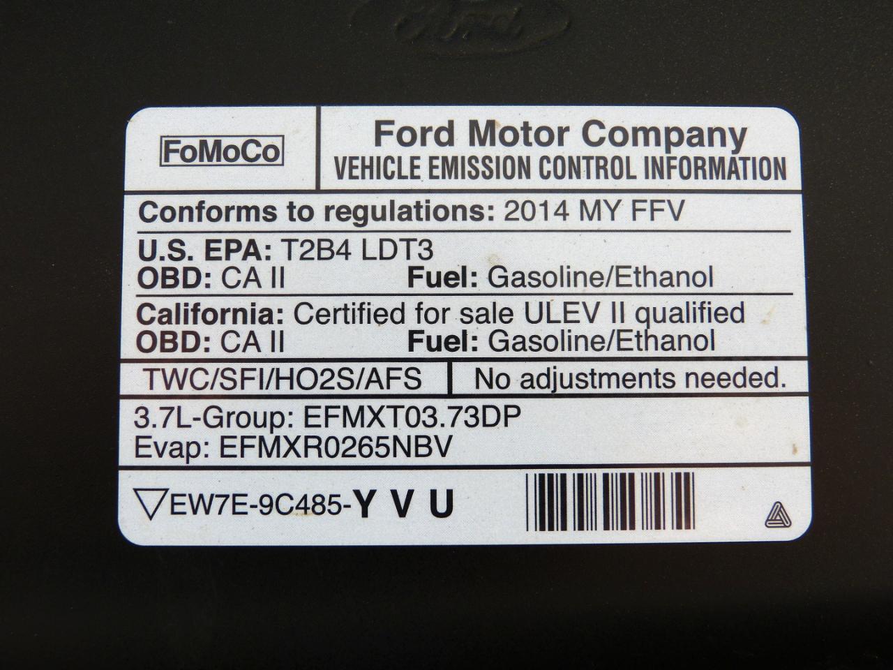 Ford F-150 STX 4WD 2014