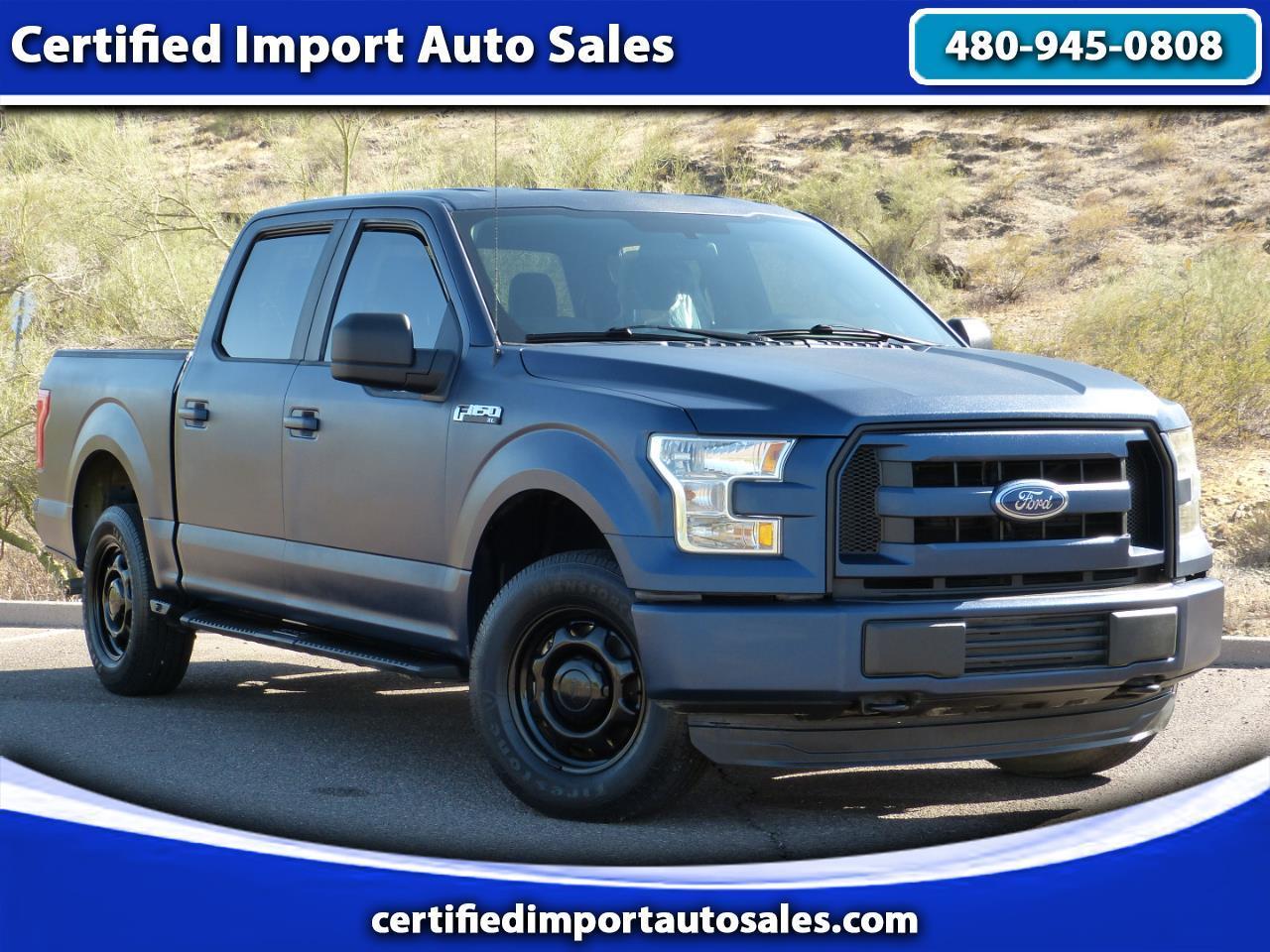 2015 Ford F-150 XL SuperCrew 5.5-ft. Bed 4WD