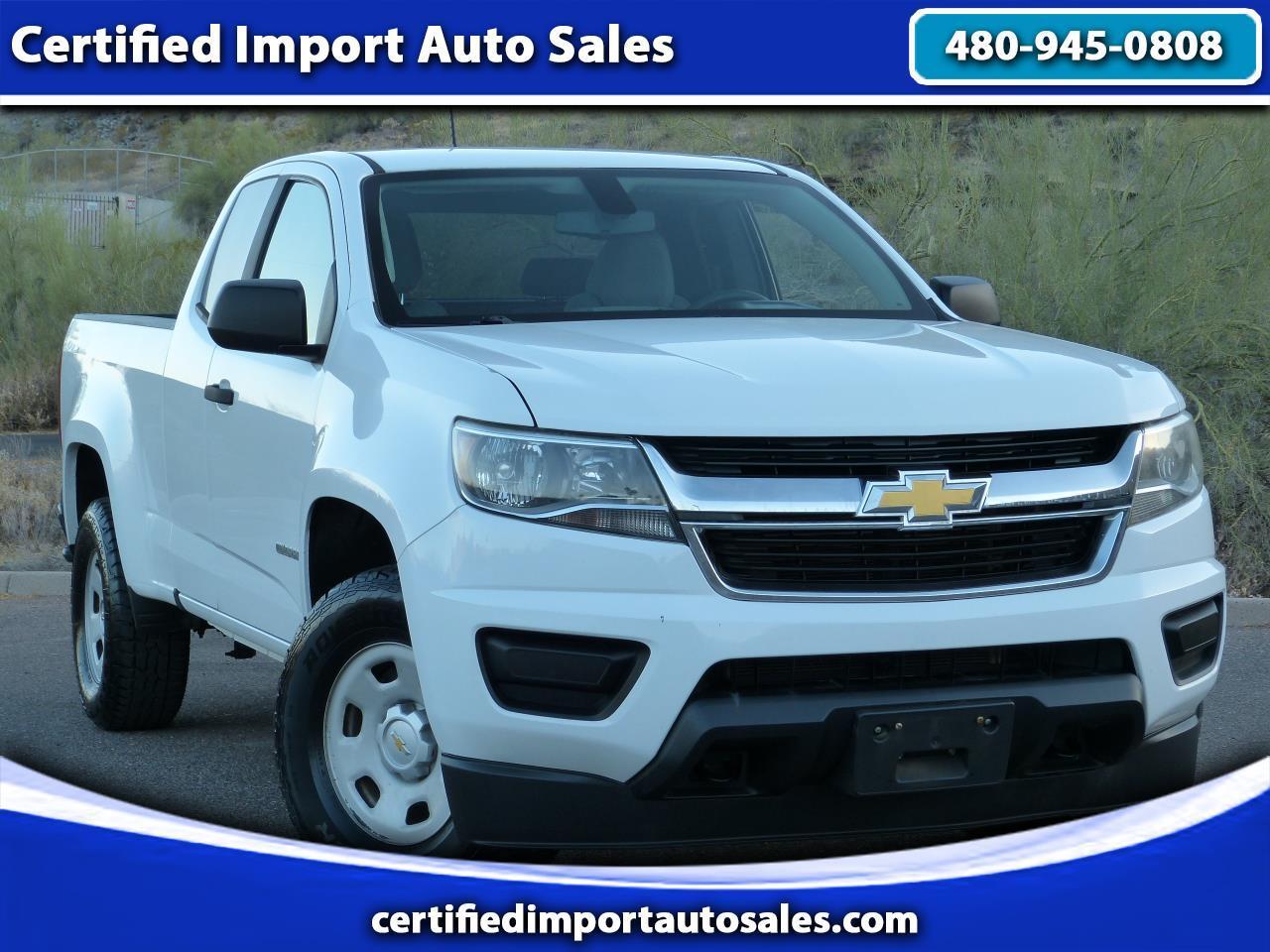 2018 Chevrolet Colorado Work Truck Ext. Cab 2WD