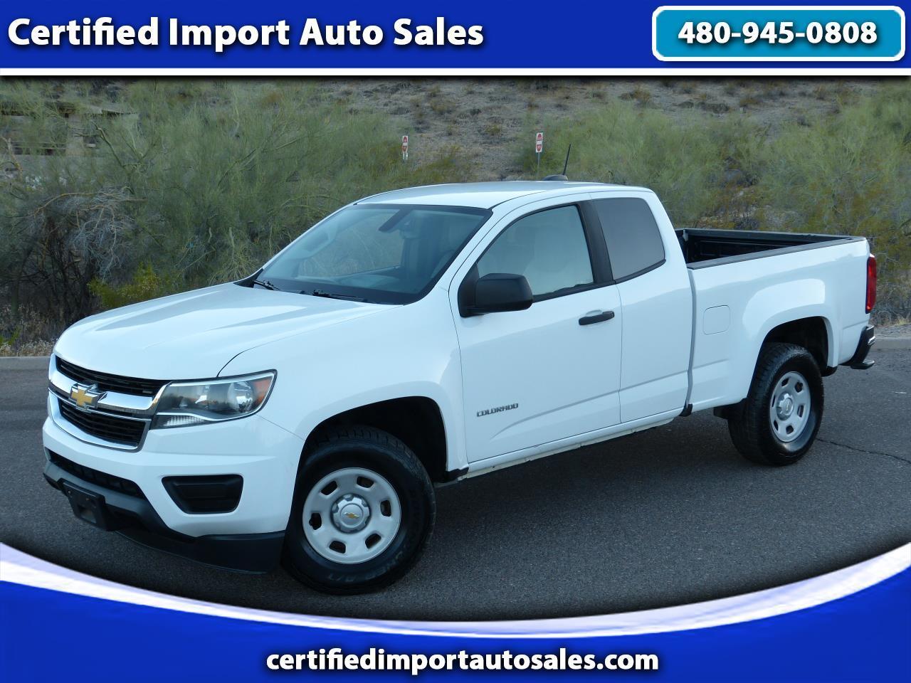 2018 Chevrolet Colorado Work Truck Ext. Cab 2WD