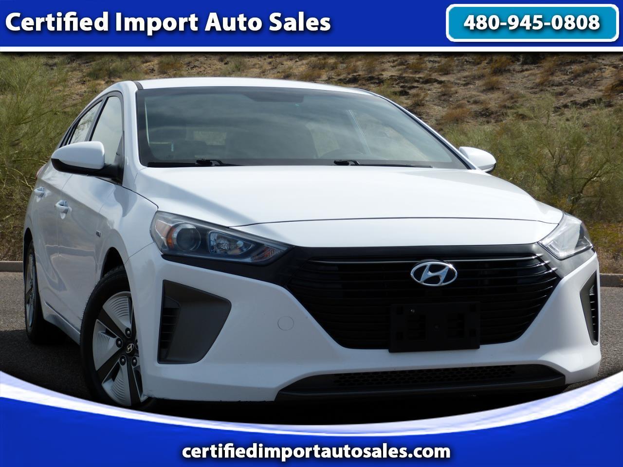 Hyundai Ioniq Hybrid Blue 2019
