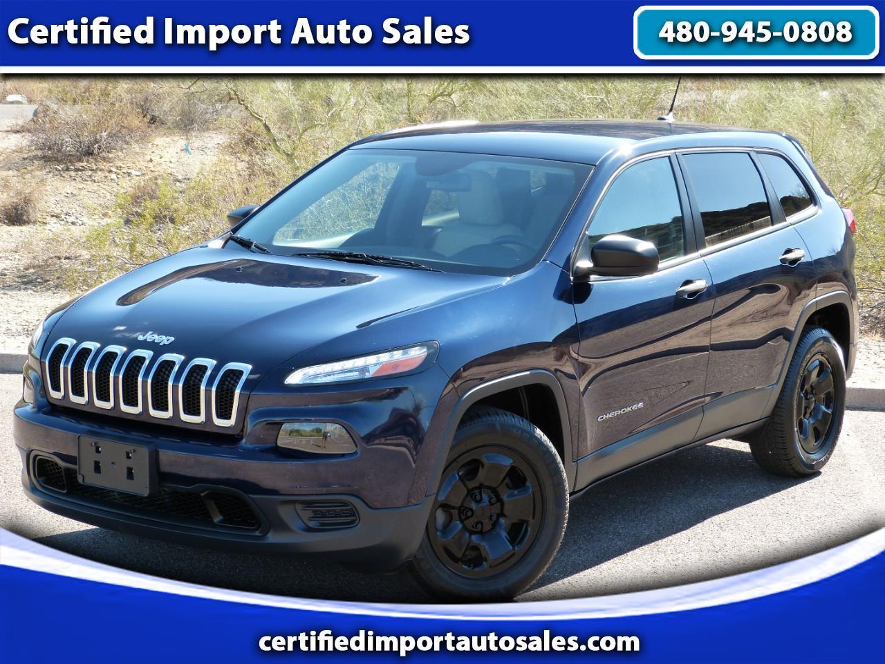2016 Jeep Cherokee Sport 4WD