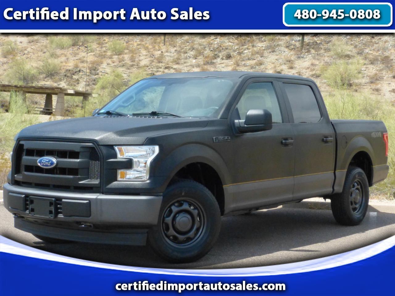 2017 Ford F-150 XLT SuperCrew 6.5-ft. Bed 4WD