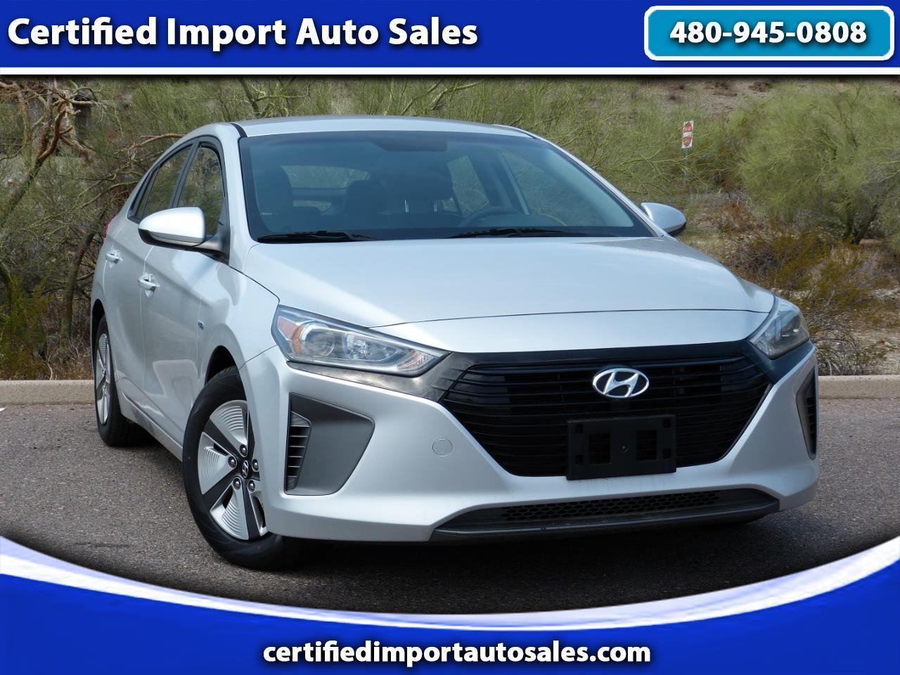 2019 Hyundai Ioniq Hybrid Blue