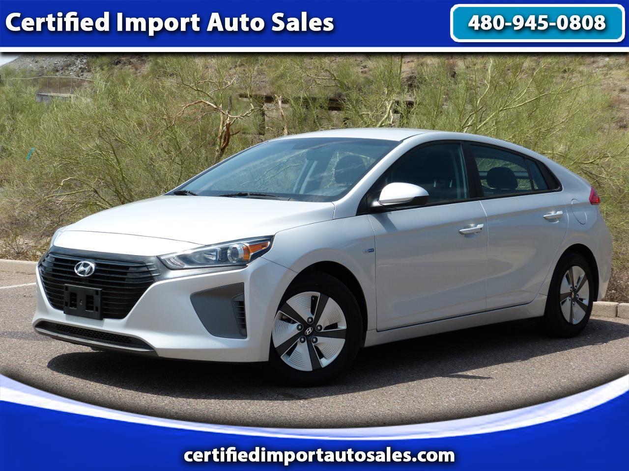 2019 Hyundai Ioniq Hybrid Blue