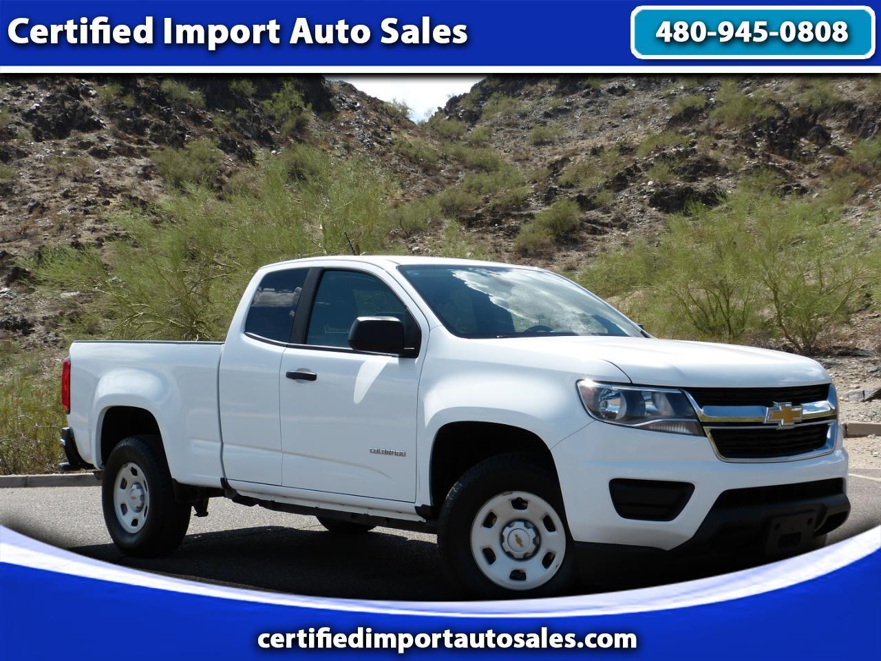 2018 Chevrolet Colorado Work Truck Ext. Cab 2WD