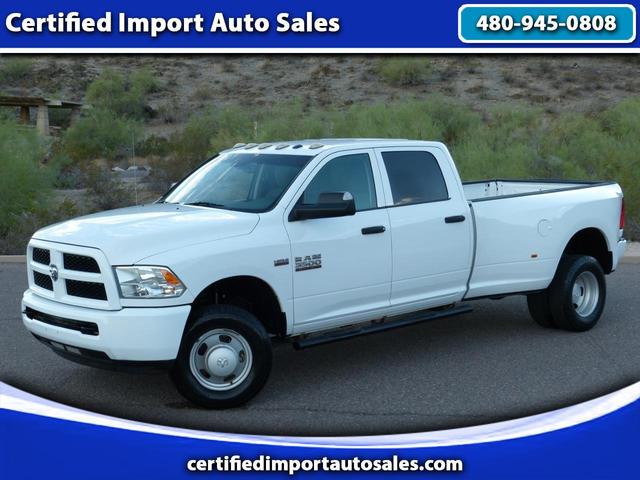 White 2016 RAM 3500 Pickup Truck Four-Wheel Drive Automatic