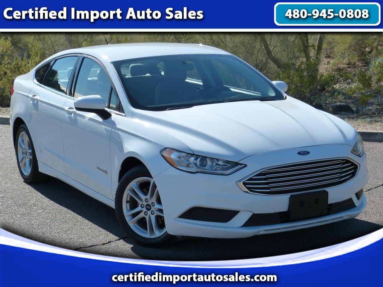 2018 Ford Fusion Hybrid S