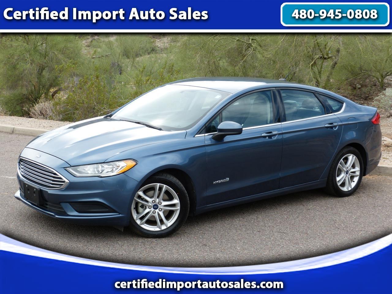 2018 Ford Fusion Hybrid S