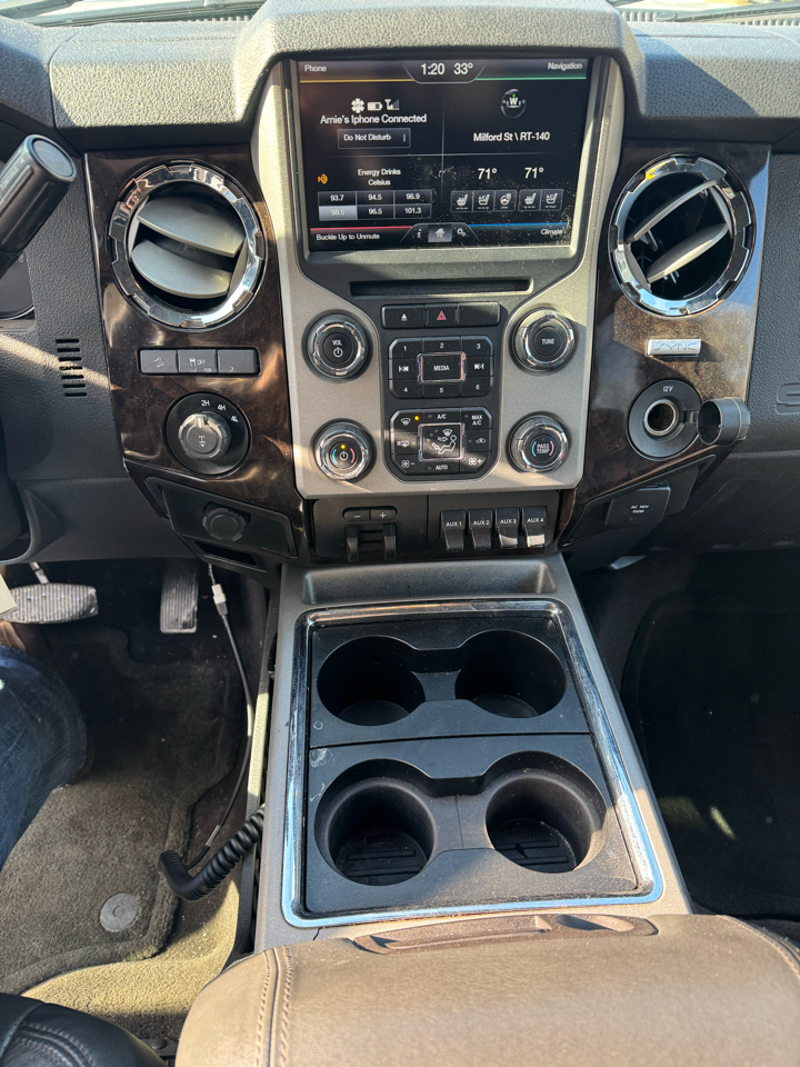 Ford F-350 SD Platinum Crew Cab 4WD 2016