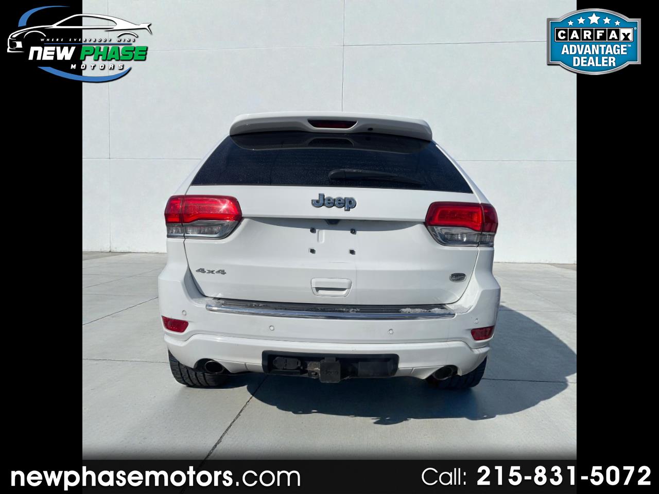 2018 Jeep Grand Cherokee Overland 4x4