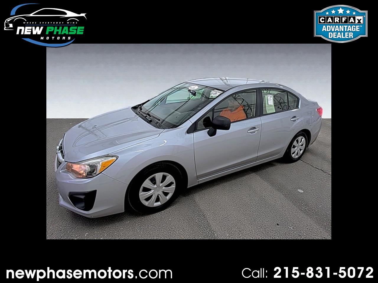 2014 Subaru Impreza Sedan 4dr Auto 2.0i