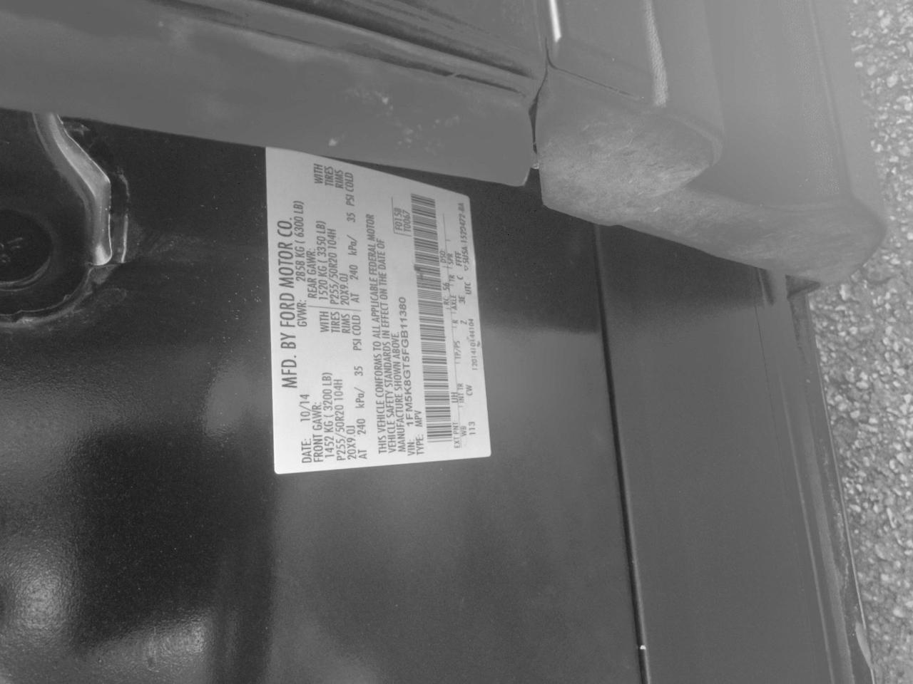 Ford Explorer Sport 4WD 2015