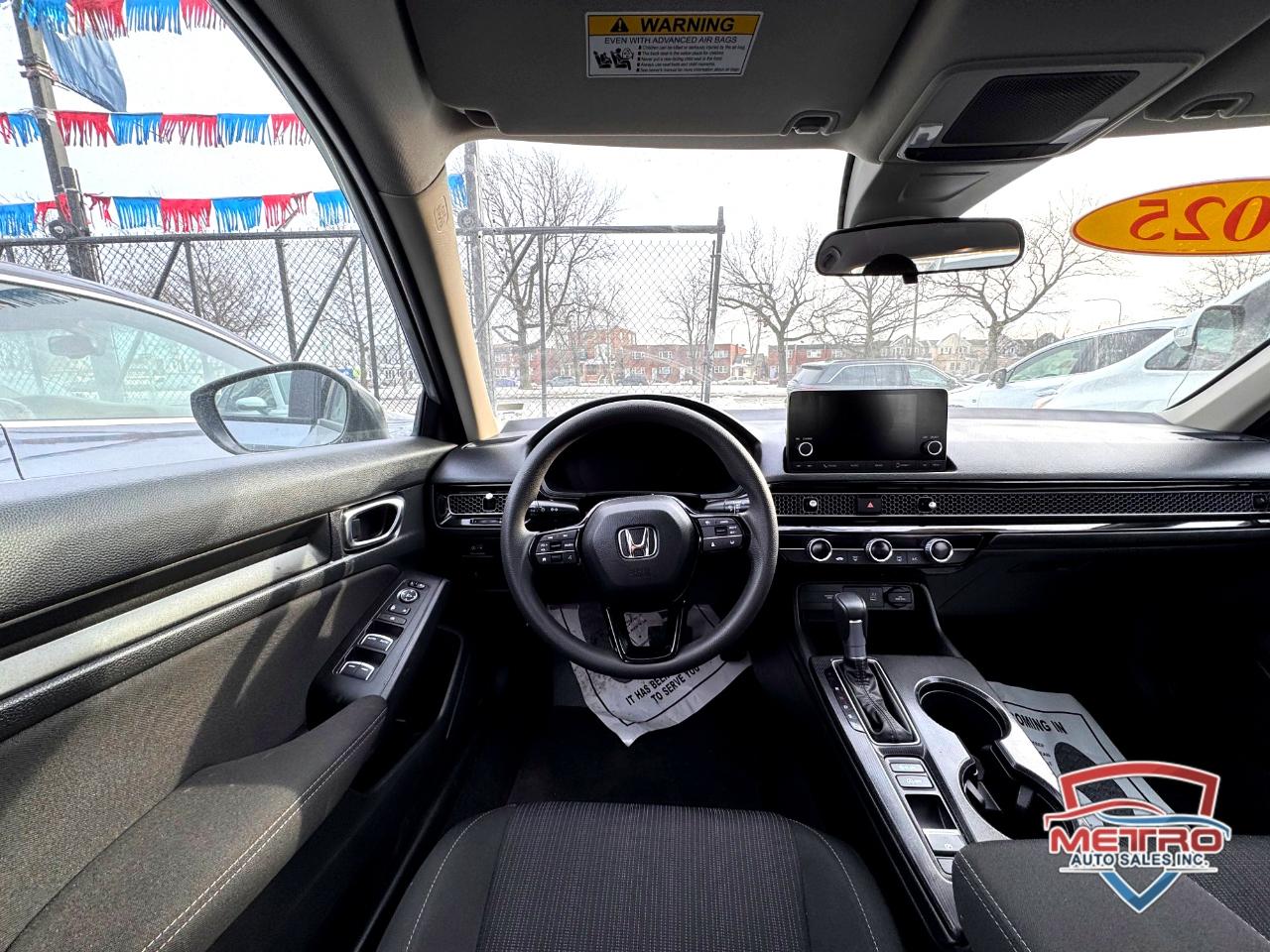 Honda Civic LX Sedan CVT 2025