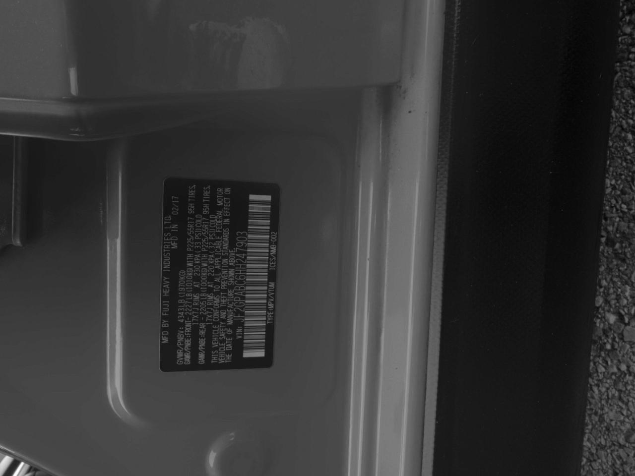 Subaru Crosstrek 2.0i Premium CVT 2017