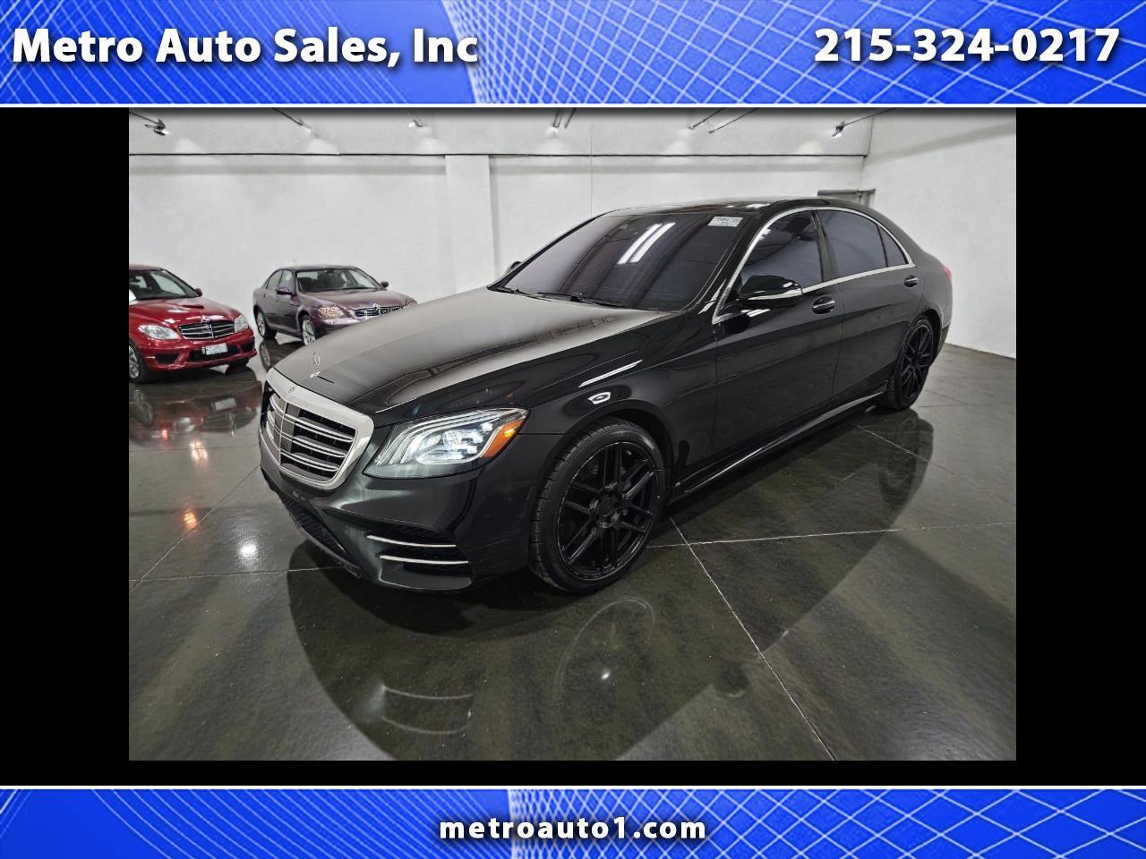 2018 Mercedes-Benz S-Class S560