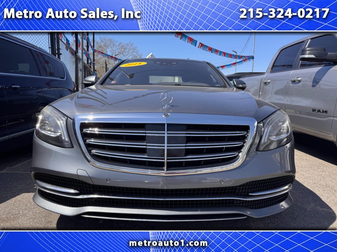 Mercedes-Benz S-Class S450 2018