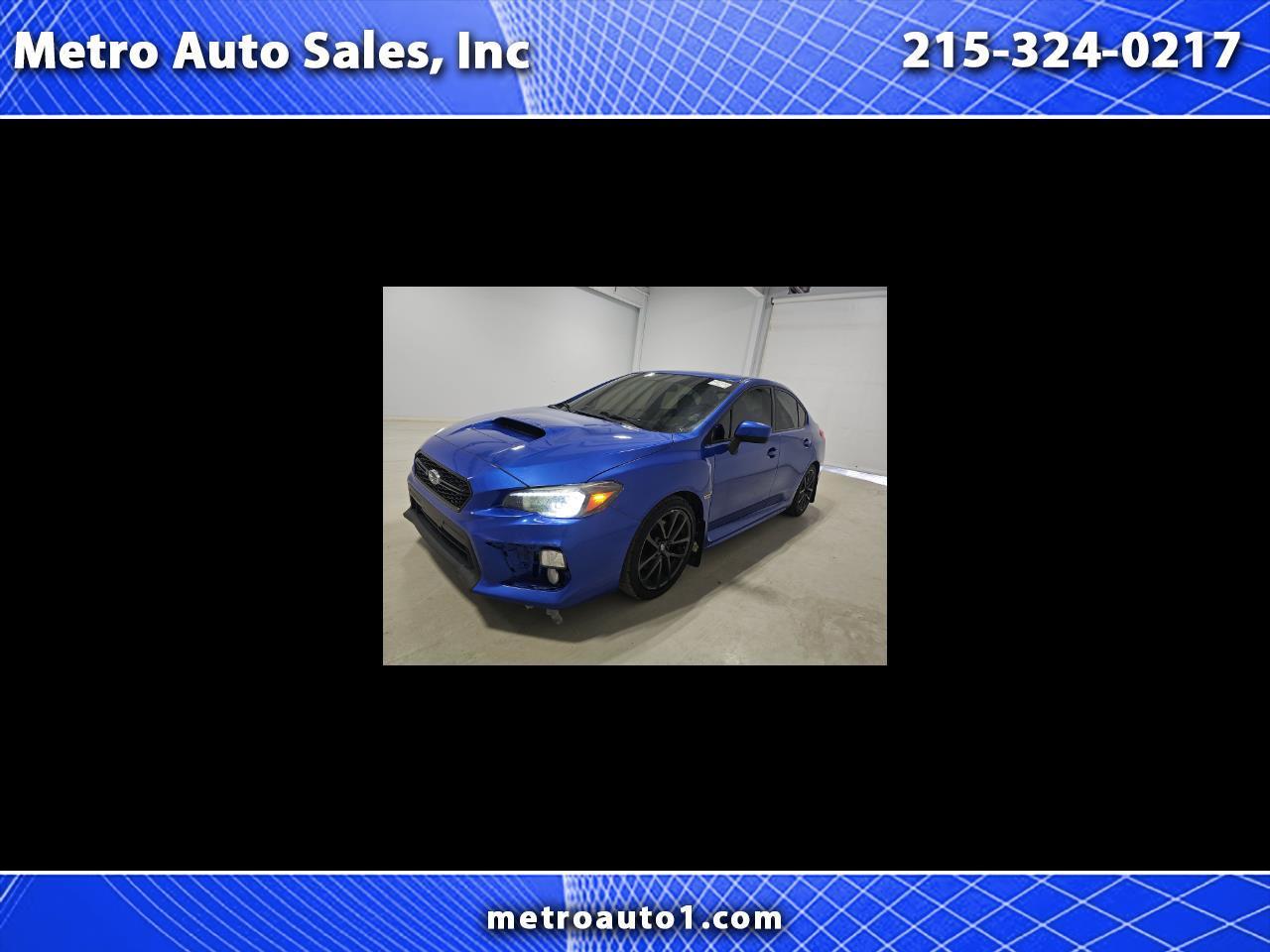 Subaru WRX 4dr Sdn Man Premium 2018
