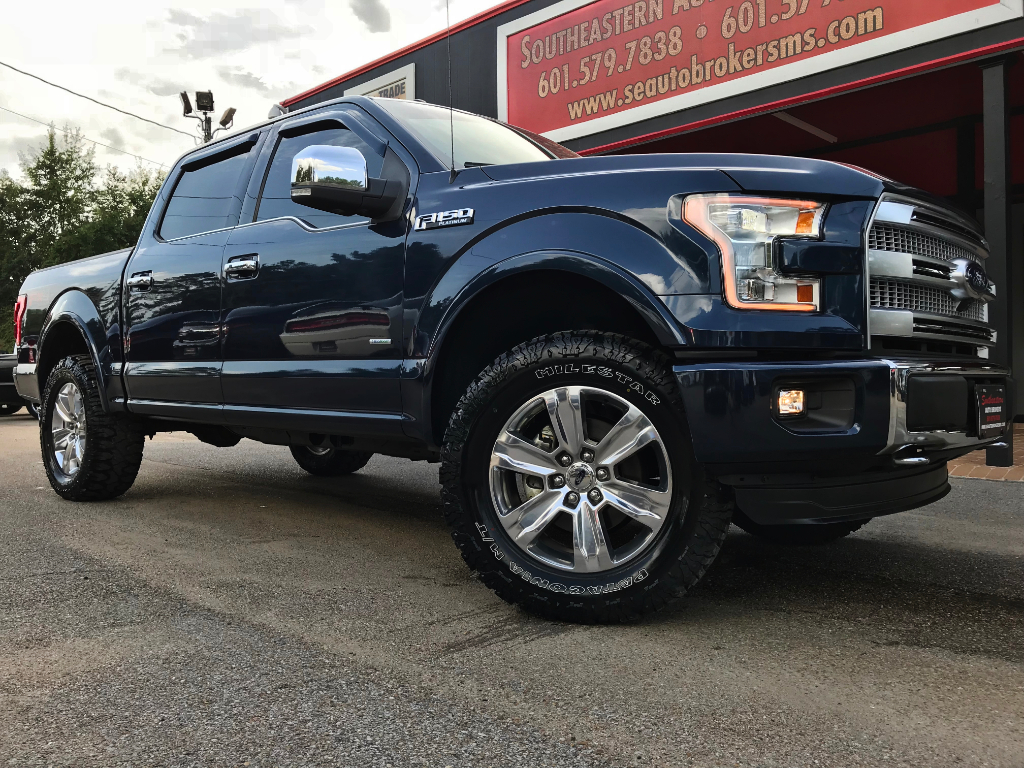 Used 2015 Ford F-150 PLATINUM CREW CAB SHORT BED 4WD ...