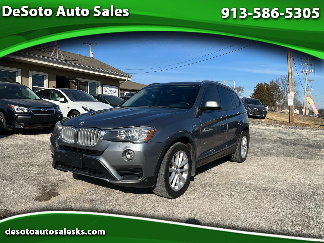 2016 BMW X3 AWD 4dr xDrive28i