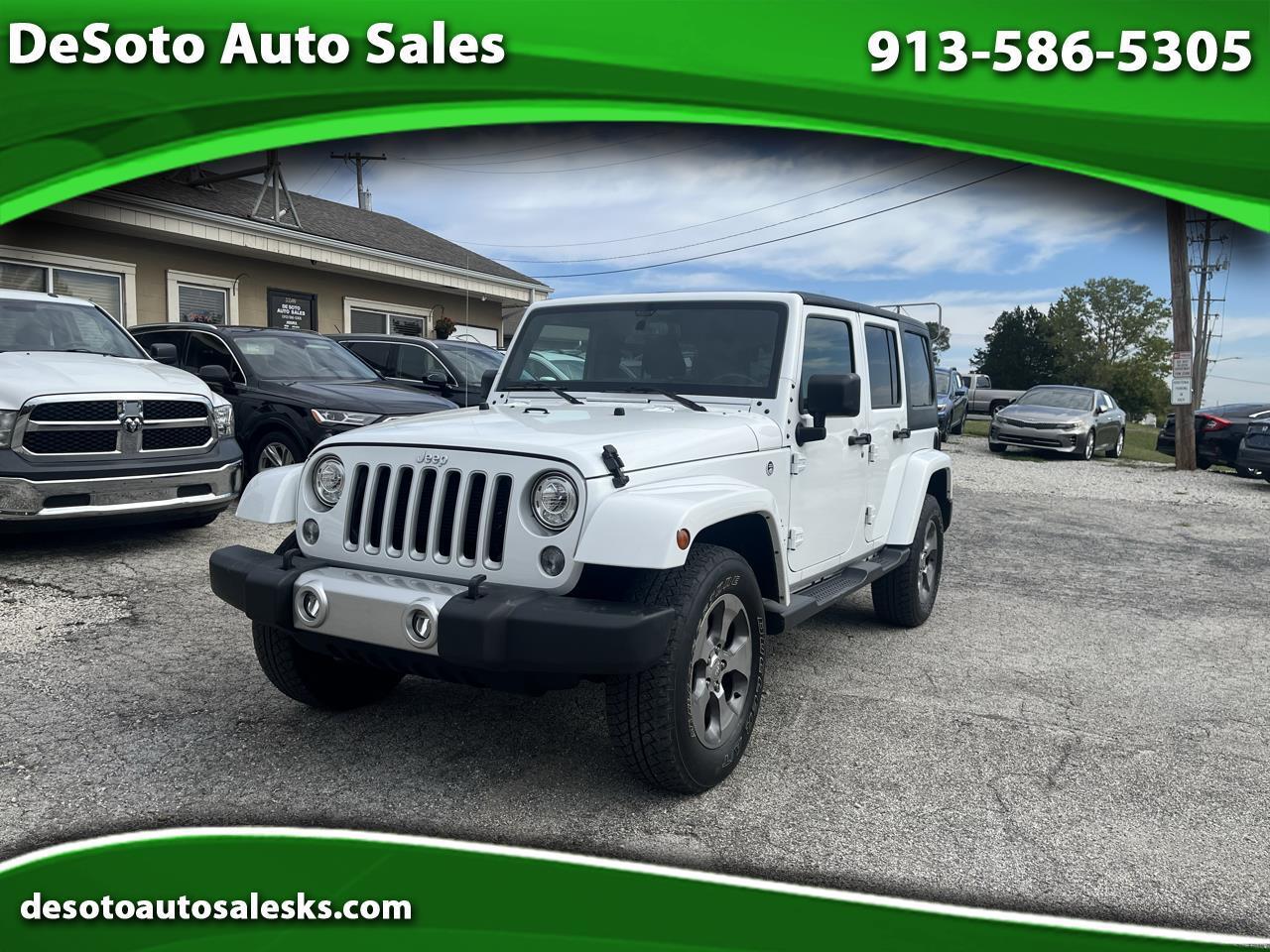 2018 Jeep Wrangler JK Unlimited Sahara 4x4
