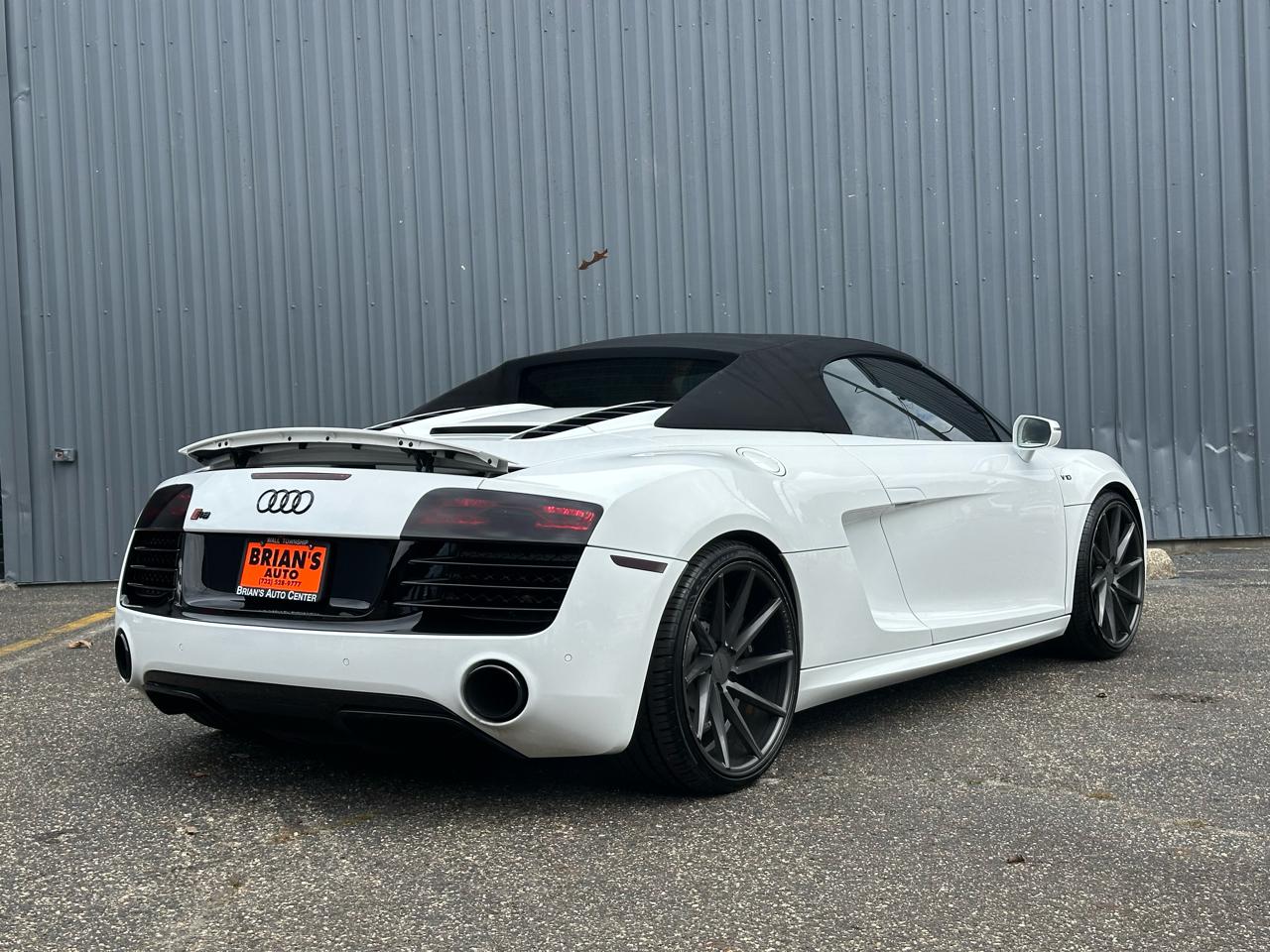 Audi R8 2dr Conv Auto quattro Spyder V10 2014