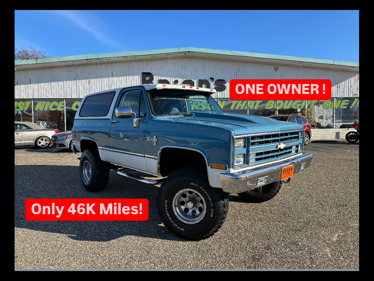 Chevrolet Blazer  1987 Chevrolet Blazer  1987