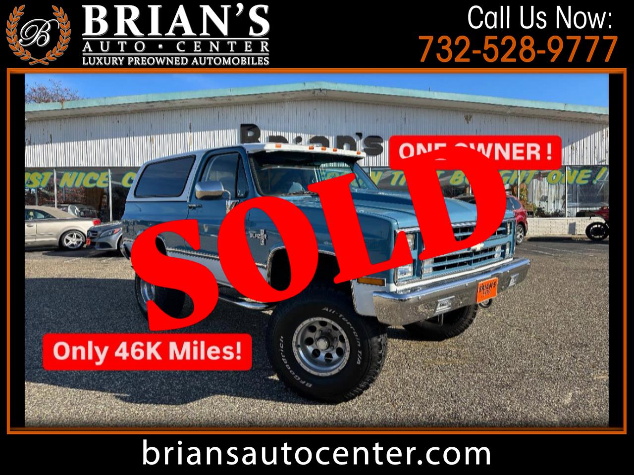 1987 Chevrolet Blazer K5