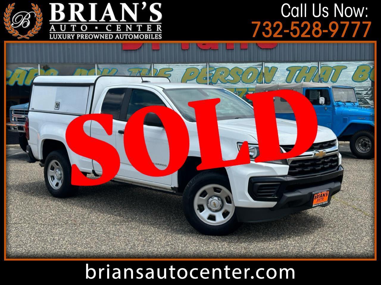 2021 Chevrolet Colorado 2WD Ext Cab 128" Work Truck