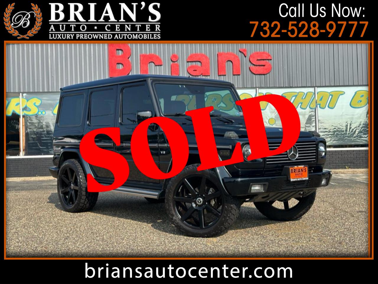 2002 Mercedes-Benz G-Class 4dr 4WD 5.0L
