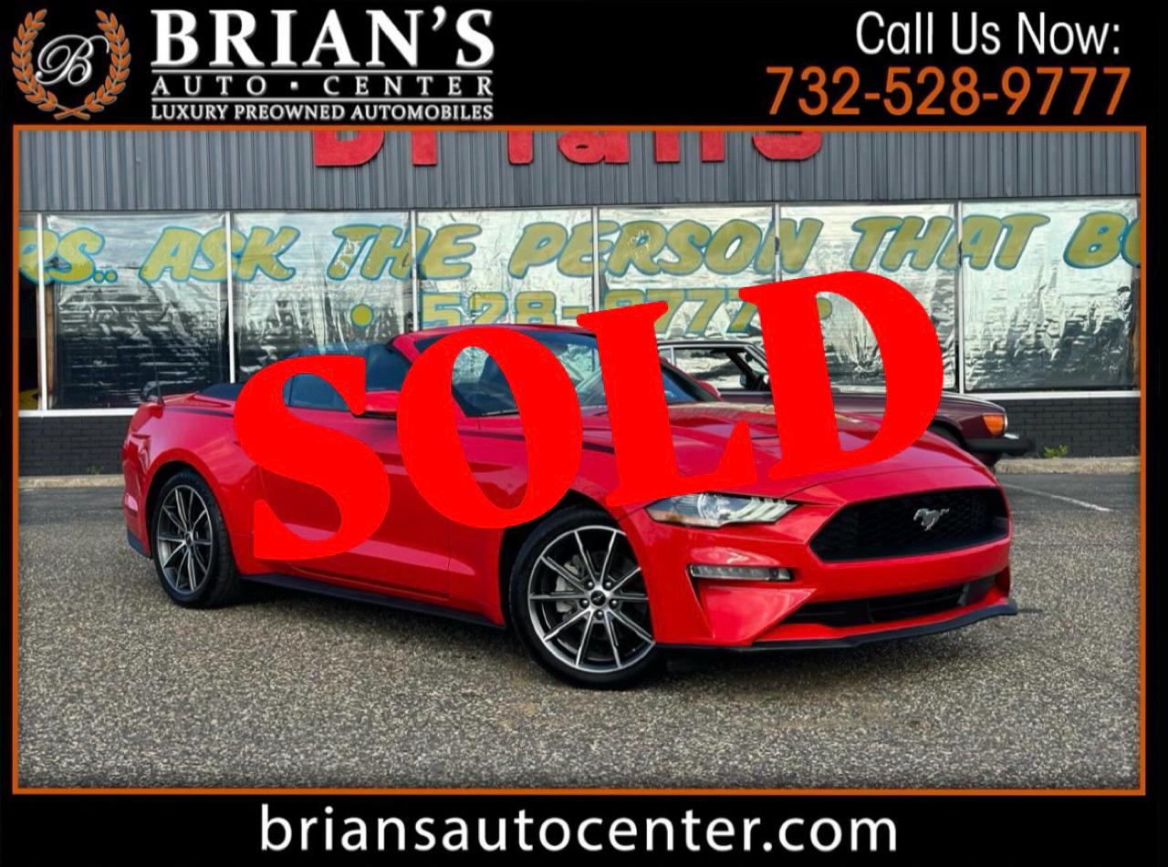 Ford Mustang EcoBoost Premium Convertible 2019