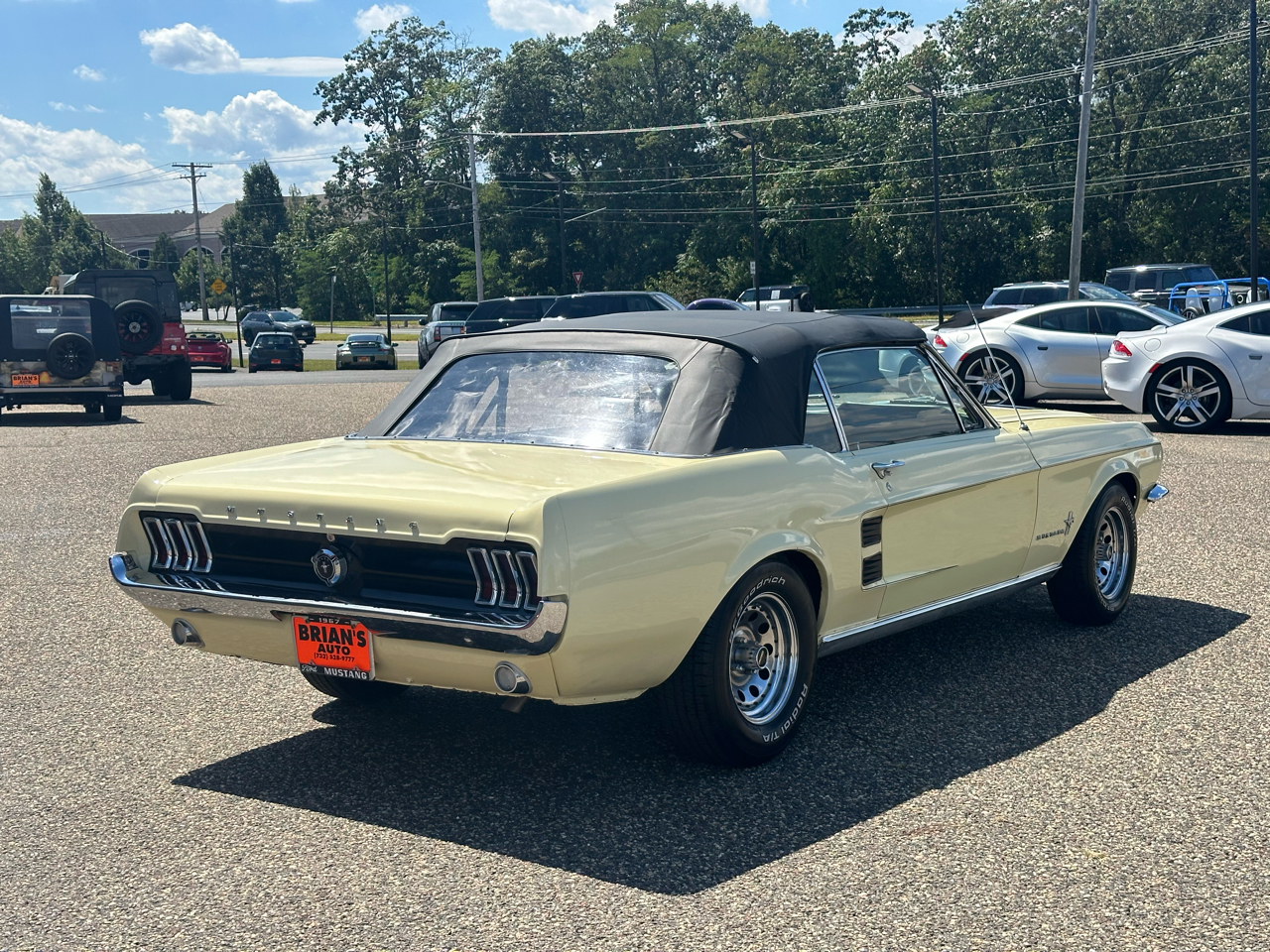 Ford Mustang 2dr Conv 1967 Ford Mustang 2dr Conv 1967