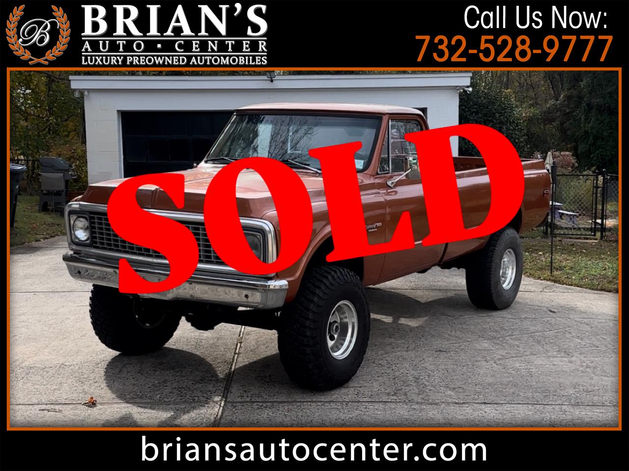 1971 Chevrolet C10 Long Bed 4x4