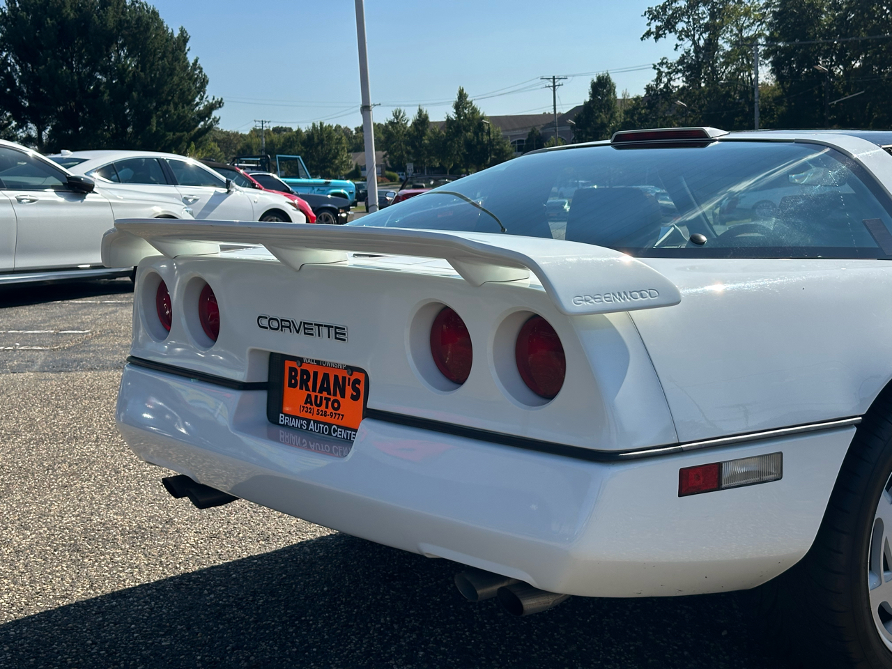 Chevrolet Corvette 2dr Coupe Hatchback 1989 Chevrolet Corvette 2dr Coupe Hatchback 1989
