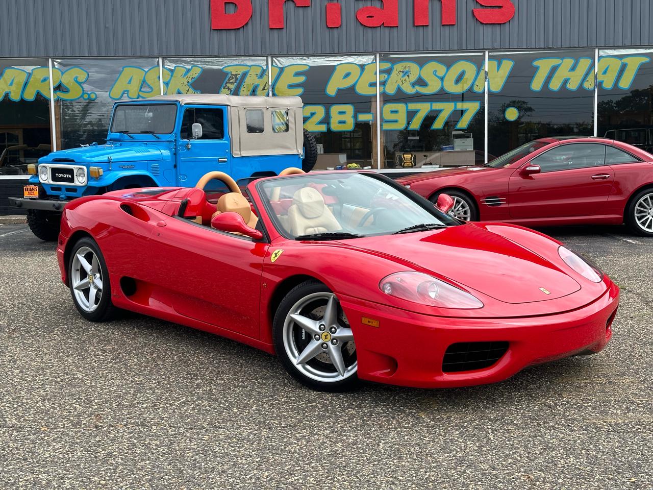 Ferrari 360 2dr Convertible Spider 2002