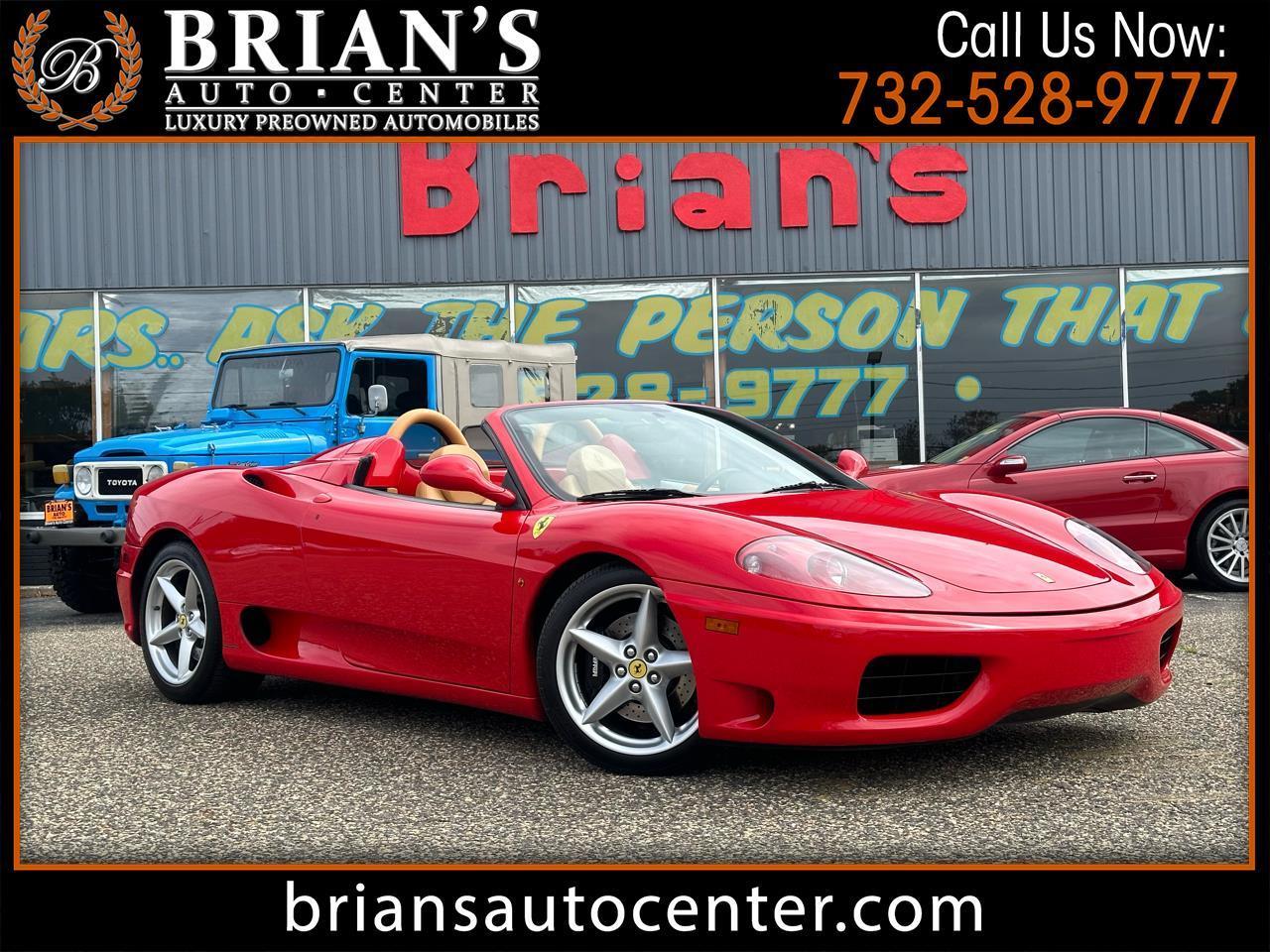 Ferrari 360 2dr Convertible Spider 2002