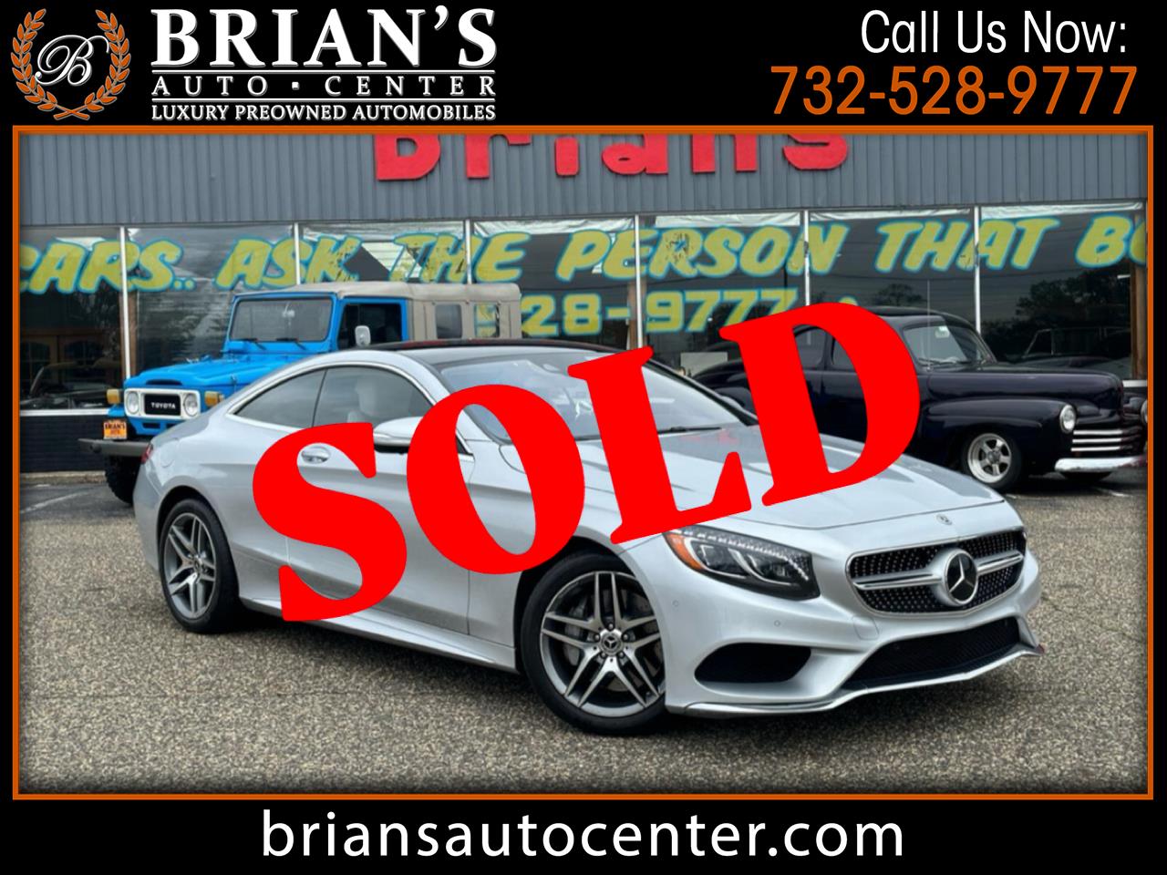 2017 Mercedes-Benz S-Class S 550 4MATIC Coupe