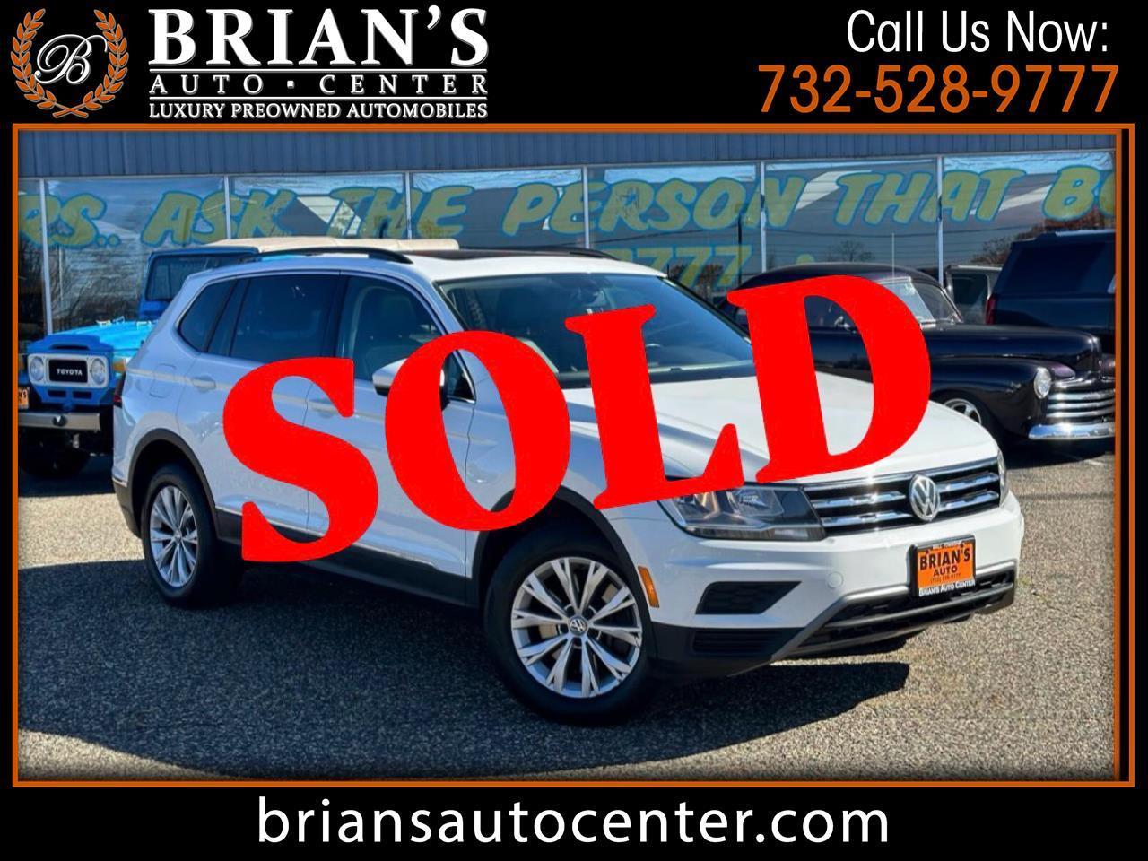 2018 Volkswagen Tiguan 2.0T SEL 4MOTION