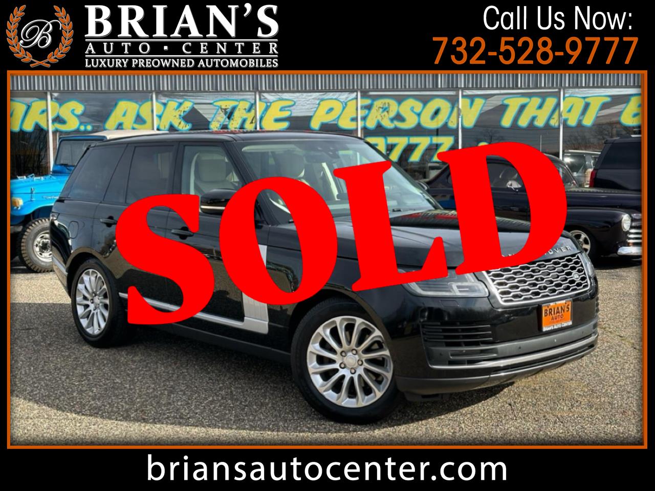 2018 Land Rover Range Rover Td6 Diesel HSE SWB