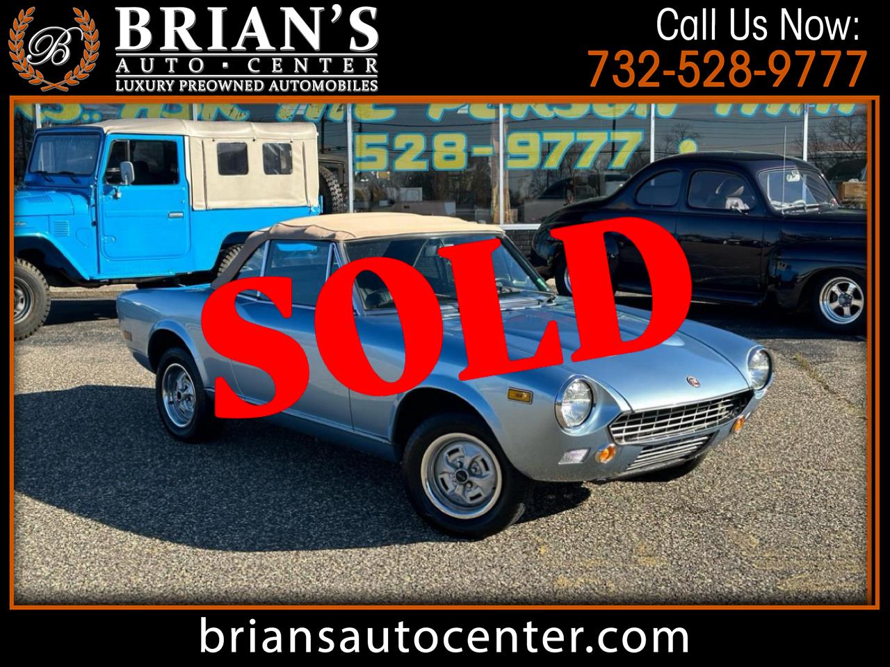 1979 Fiat Spider 2000 Base