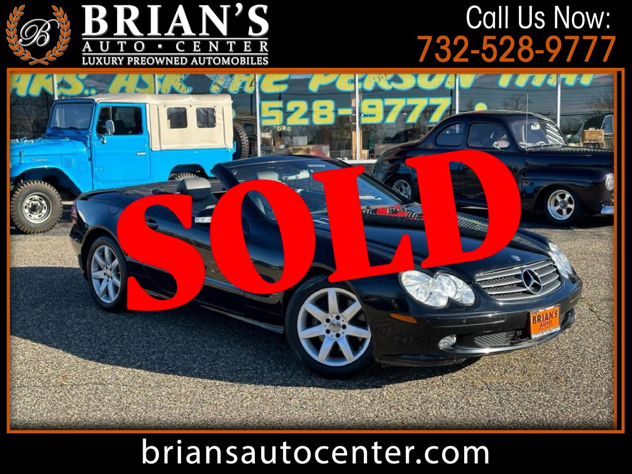 2003 Mercedes-Benz SL-Class 2dr Roadster 5.0L