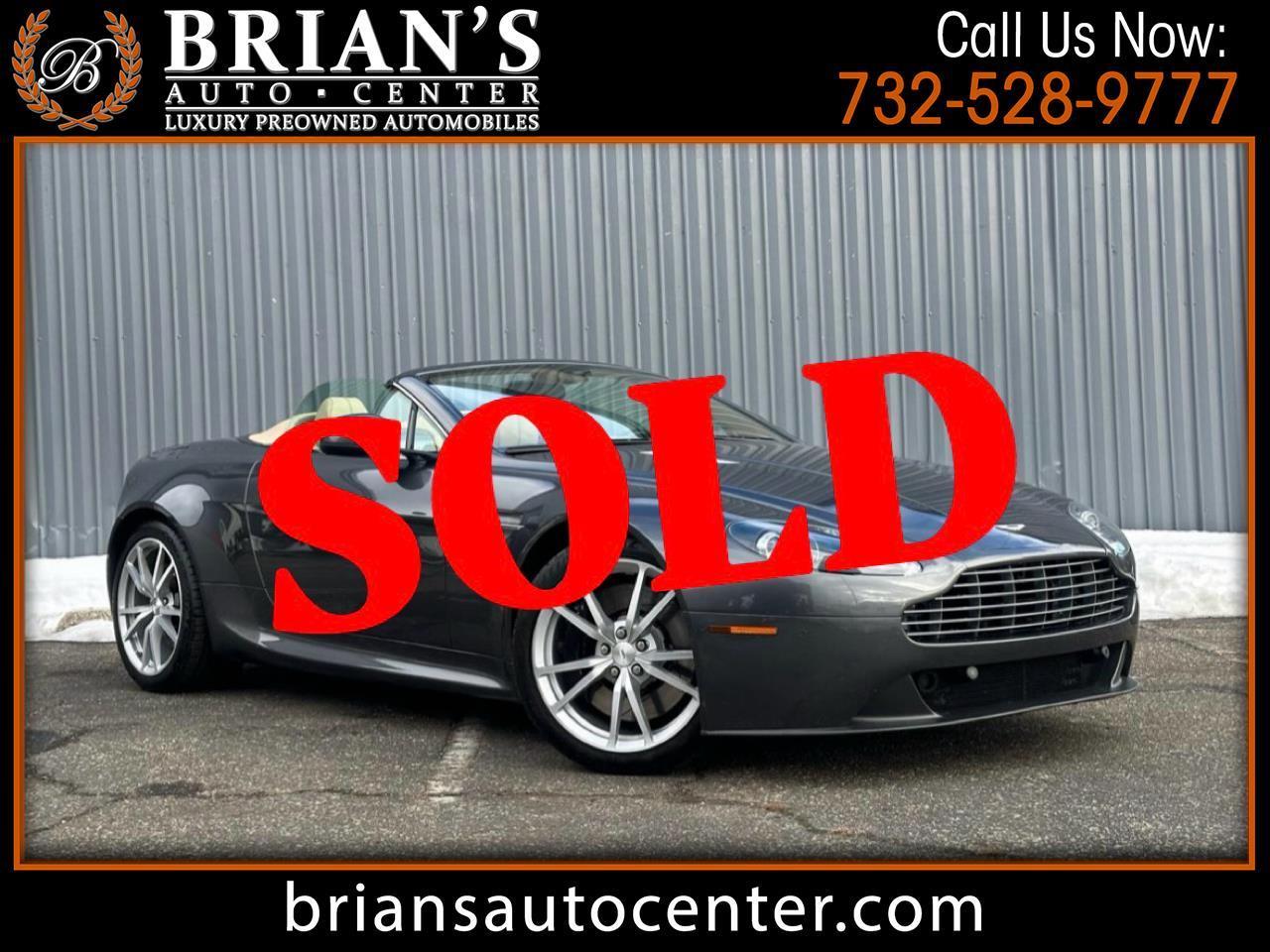 2016 Aston Martin V8 Vantage 2dr Conv