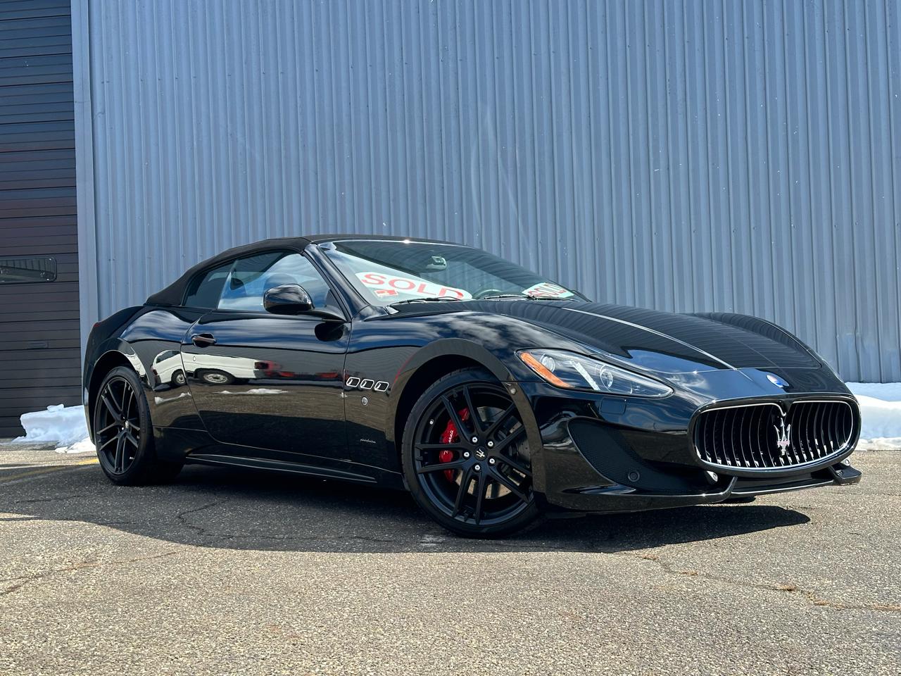 Maserati GranTurismo Convertible 2dr Conv GranTurismo Sport 2014