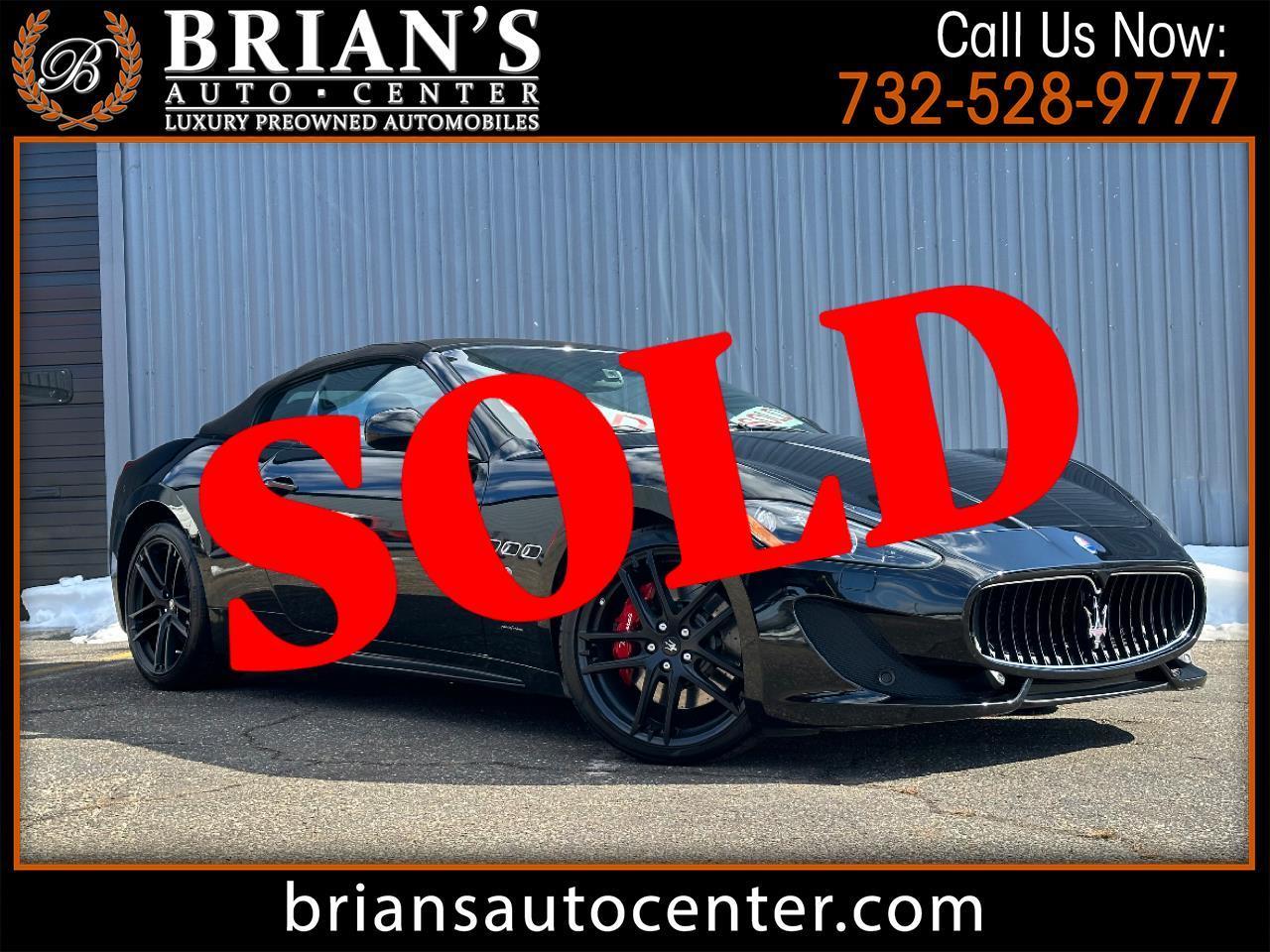 Maserati GranTurismo Convertible 2dr Conv GranTurismo Sport 2014
