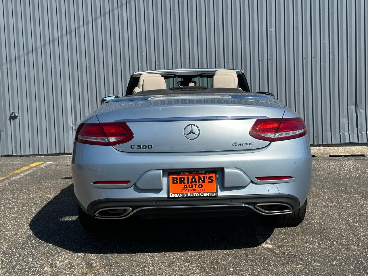 Mercedes-Benz C-Class C 300 4MATIC Cabriolet 2018