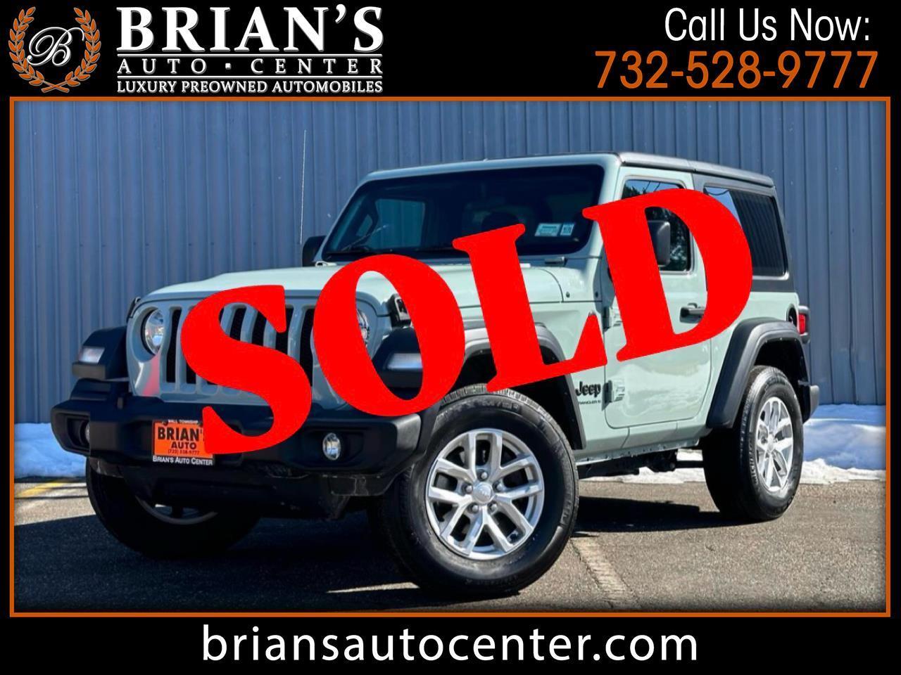 Jeep Wrangler Sport S 2 Door 4x4 2023