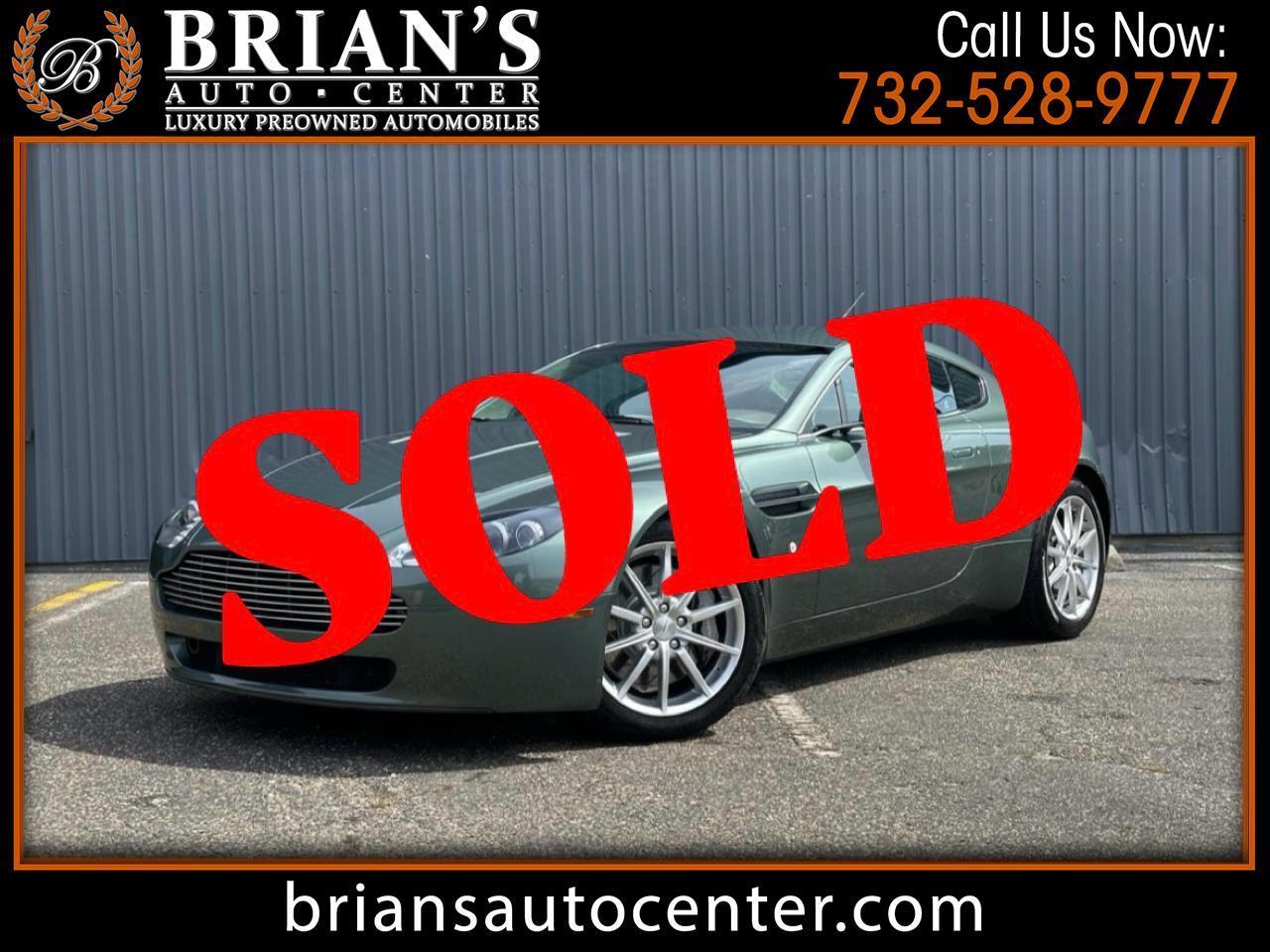 2007 Aston Martin Vantage 2dr Cpe Sportshift
